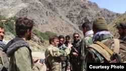 تعدادی از افراد و فرماندهان جبهه مقاومت ملی افغانستان 