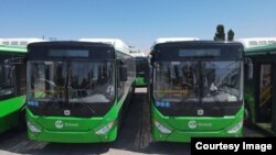 Жаңы автобустар. Бишкек. 13-август, 2023-жыл.