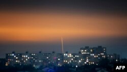 Російська ракета, запущена з Бєлгородської області РФ, летить у напрямку Харкова, 7 січня 2024 року