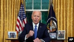 Американскиот претседател Џо Бајден во обраќањето пред нацијата, 24 јули 2024