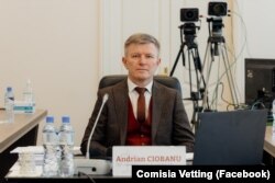 Judecătorul Andrian Ciobanu, în fața comisiei vetting
