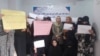 تعدادی از زنان معترض افغانستان