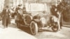 Călători români sosesc la Monaco în 1911.