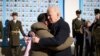Joe Biden și Volodimir Zelenski la Kiev, 20 februarie 2023