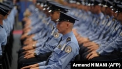 Ceremonia e diplomimit të policëve të rinj, korrik 2023.