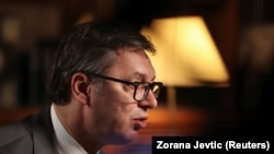 Presidenti serb, Aleksandar Vuçiq. Fotografi nga arkivi. 