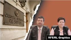 Candidații la funcția de judecător la Curtea Supremă de Justiție: Mihail Lvovschi și Svetlana Balmuș.