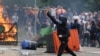 Илустрација од протестите во Британија, август 2024 година