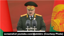 авторитарниот белоруски владетел Аљаксандар Лукашенко.