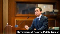 Kryeministri i Kosovës, Albin Kurti.