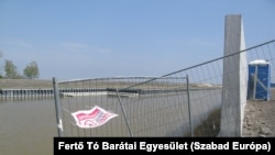 Így nézett ki 2023 elején a Fertő-parti beruházás. Azóta nem sok minden változott a helyszínen