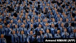 Ceremonia e diplomimit të policëve të rinj, korrik 2023.