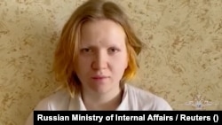 Darja Tepova iz video snimke ruskih službi