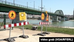 Stari savski most, Beograd, novembar 2024.
