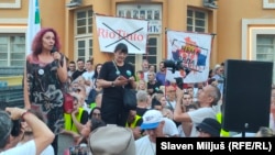 Protestuesit në Serbi duke kundështuar më 28 qershor planet për projektin Jadar të kompanisë Rio Tinto.