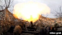 Украинските трупи го бранат северното крило на Бахмут од руските напади. Март 2023 година.