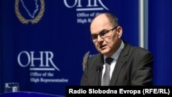 Christian Schmidt na konferenciji za medije u Sarajevu, 6. 12. 2023.