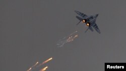 Një avion luftarak MiG-29 i forcave ajrore polake. Fotografi ilustruese. 