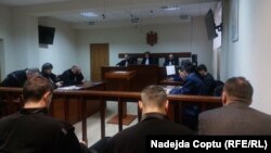 Ședința de judecată în „dosarul bancherilor” de la Judecătoria Buiucani. Avocații și procurorii așteaptă decizia instanței, 22 ianuarie 2024.