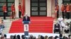 Fostul președinte american Bill Clinton la Tirana, în Albania, pe 3 iulie