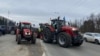 După două săptămâni de proteste, fermierii au pornit în marș în centrul capitalei. 