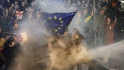 Protesta të dhunshme në Tbilisi