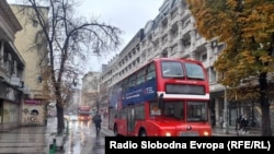 Северна Македонија - автобус на ЈСП во Скопје
