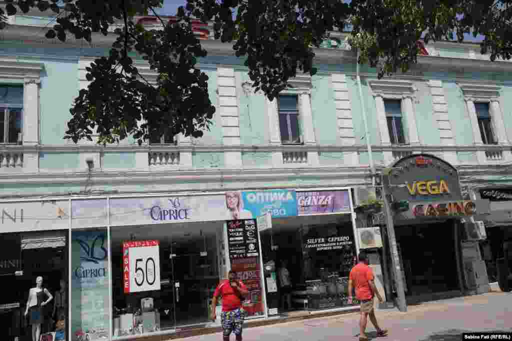 Burgas, Bulgaria 2016: Unul din multele cazinouri...