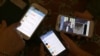 Some 40 million Iranians are believed to use the Telegram messenger app on their smartphones. (file photo)