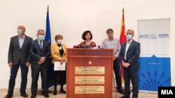 Членовите на Антикорупциската комисија, архивска фотографија