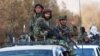 Antëarët e talibanëve gjatë paradës ushtarake në Kabul më 14 nëntor 2021. 