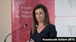 министерката за правда на Унгарија Јудит Варга