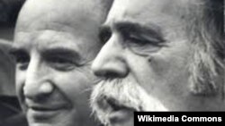 Armenia -- Vahagn Davtian and William Saroyan, undated.