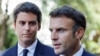 Kryeministri i Francës, Gabriel Attal, dhe presidenti i Francës, Emmanuel Macron. Fotografi nga arkivi. 