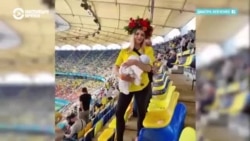 Самый юный болельщик сборной Украины