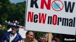 Protest la New York