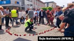 Megemlékezés a prijedori civil áldozatokra