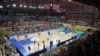 Fotografi e realizuar gjatë përballjes mes Maqedonisë së Veriut dhe Rumanisë në Kumanovë.