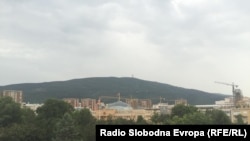 Илустрација - Поглед од Скопје кон планината Водно