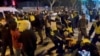Протесты против локдаунов в Шанхае, 27 ноября 2022