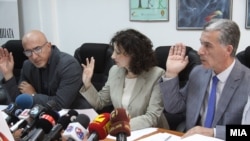 macedonia - Meeting of the Commission for Prevention of Corruption. SCPC. President of SCPC; Biljana Ivanovska.