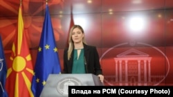 Марија Митева, портпаролка на Владата на РСМ (архивска фотографија)