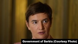 Српската премиерка Ана Брнабиќ
