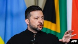 Украинскиот претседател Володомир Зеленски 