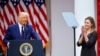 Președintele american Donald Trump și Amy Coney Barrett, candidata la un loc de judecător la Curtea Supremă, Washington, 27 septembrie 2020.