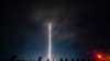 Lansarea rachetei Vulcan Centaur de la Stația Spațială Cape Canaveral , Florida, pe 8 ianuarie 2024 (foto de CHANDAN KHANNA / AFP)
