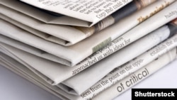 Generic – Detail of a pile of international 