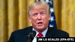 Американскиот претседател Доналд Трамп. 