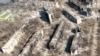 Imagini filmate cu drona arată amploarea dezastrului din Mariupol.
