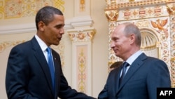 Američki predsjednik Barak Obama i ruski premijer Vladimir Putin na junskom susretu u Moskvi 